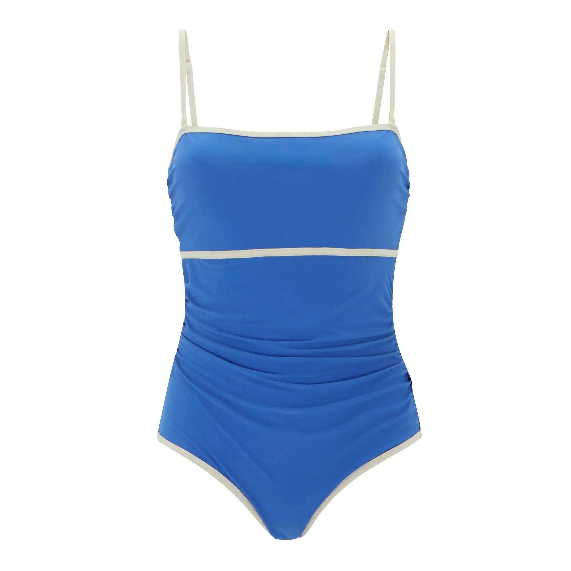 Maillot De Bain 1 Pièce À Bretelles Fines Ajustables Motif/style Détail 2/7