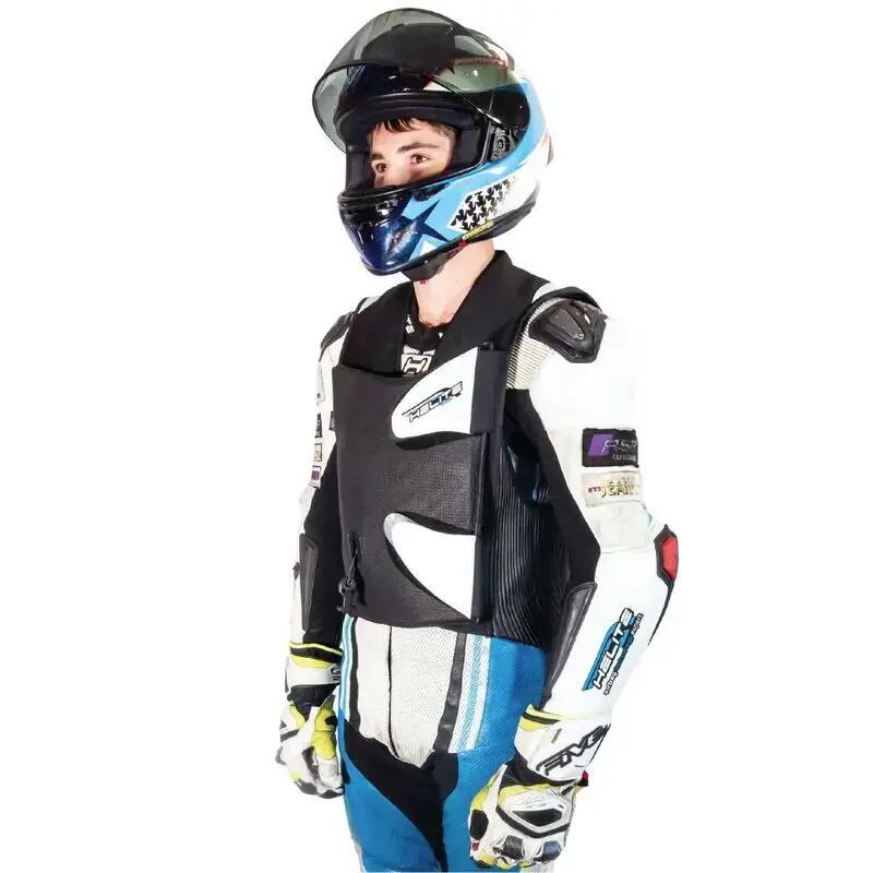Gilet airbag per moto, elastico, pelle Helite GP-AIR 3/5