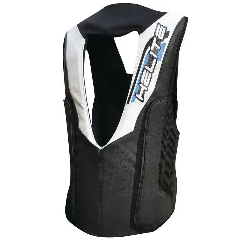 Gilet airbag per moto, elastico, pelle Helite GP-AIR 2/5