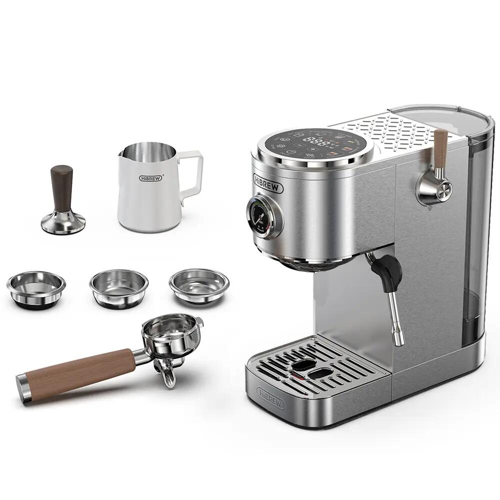 Hibrew H13 halfautomatische koffiemachine, 20 bar druk 13/14