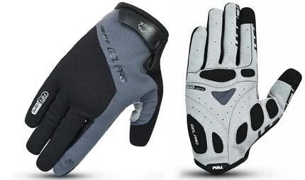 Rękawiczki rowerowe PROX długie Supreme Gel Pro Air Vent Touch XL szare