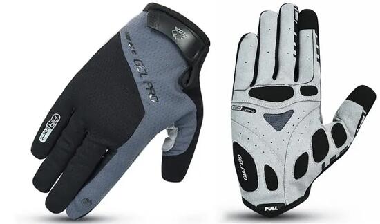 Rękawiczki rowerowe PROX długie Supreme Gel Pro Air Vent Touch XL szare
