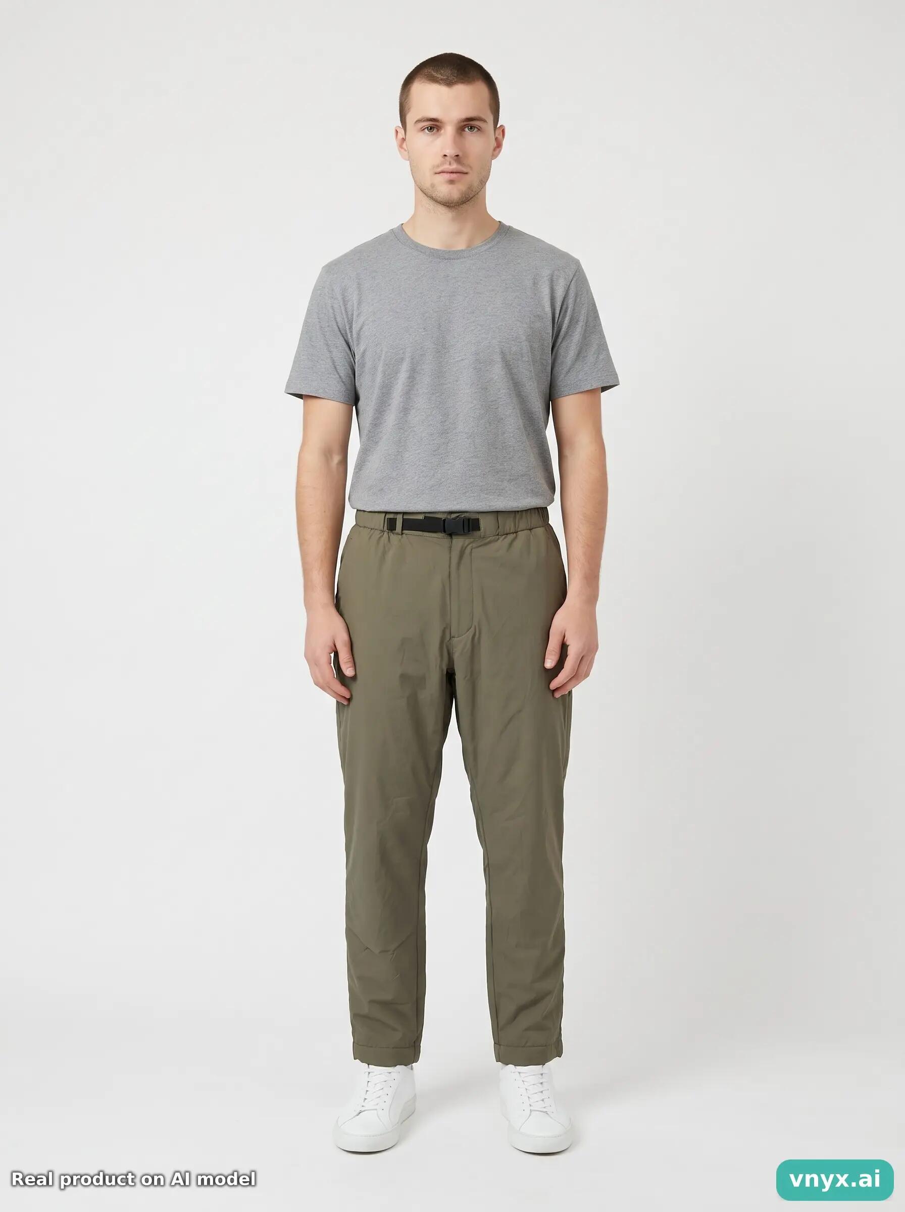 Second Life - Vintage Snow Peak Olive Trousers Men M 3/5
