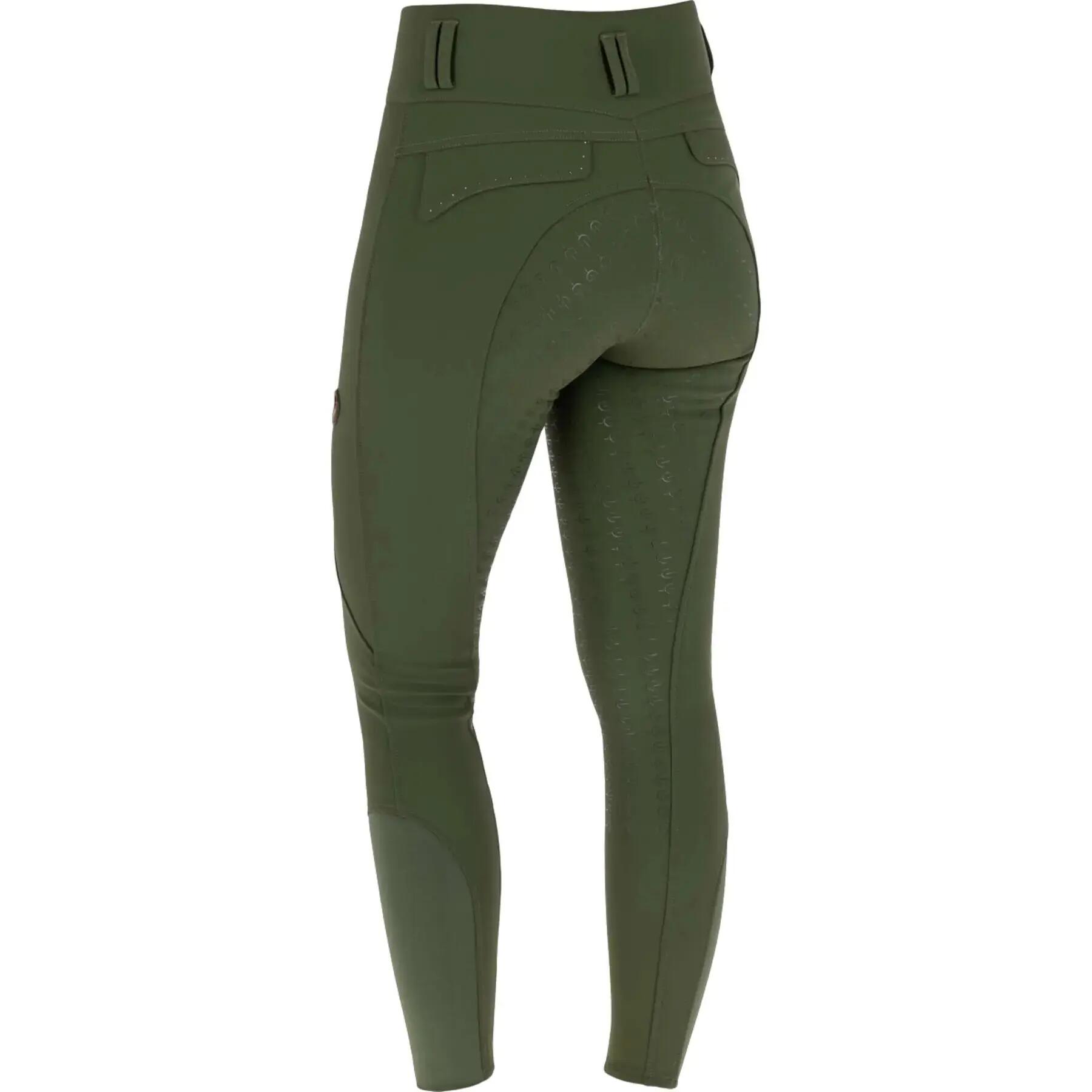 Pantaloni da equitazione full grip da donna Covalliero 4/7