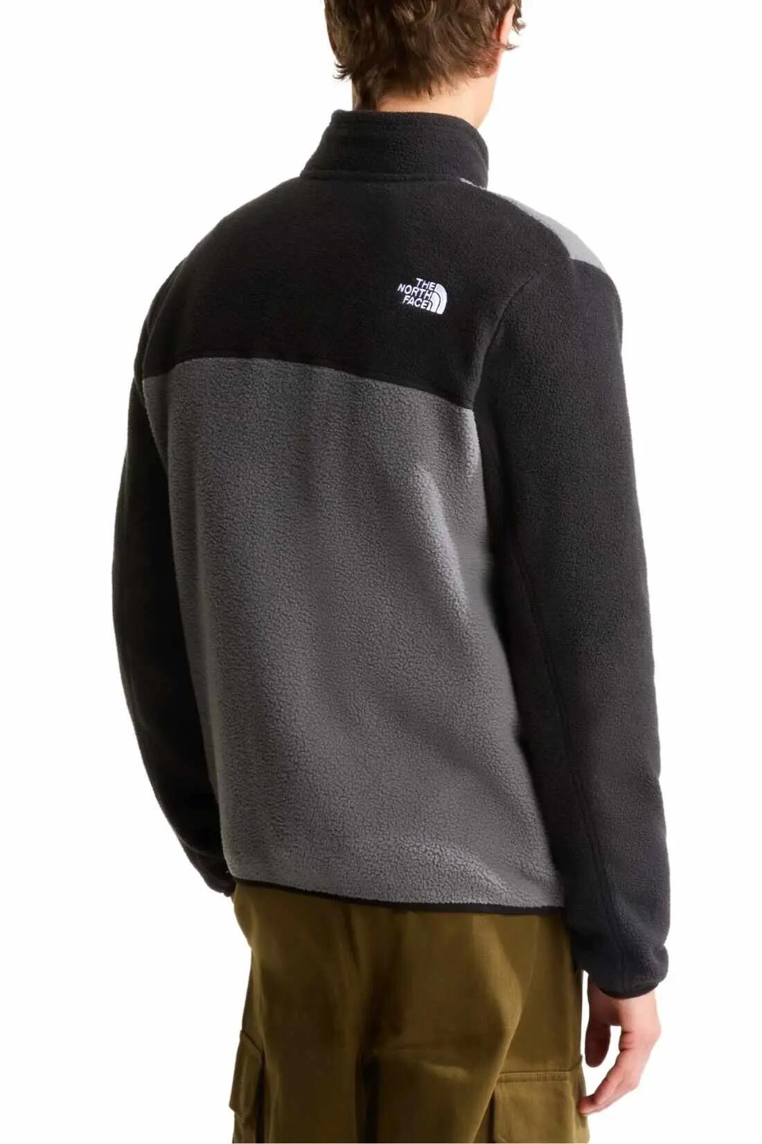 THE NORTH FACE Yumiori men's colorblock fleece jacket, regular fit, grey 3/5