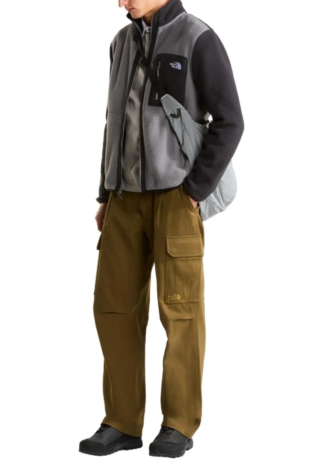 THE NORTH FACE Yumiori men's colorblock fleece jacket, regular fit, grey 2/5