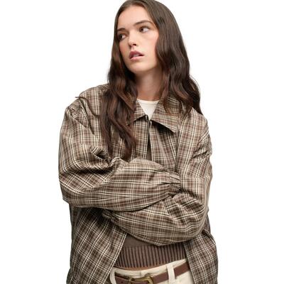 Geruite damesjas superdry