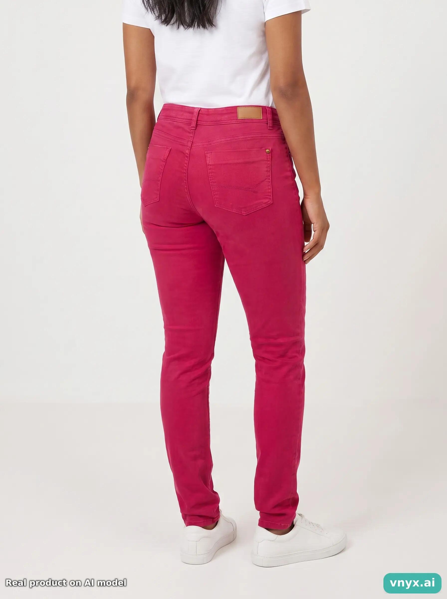 Second Life - Vintage Henri Lloyd Red Jeans Women W34 L31 2/5