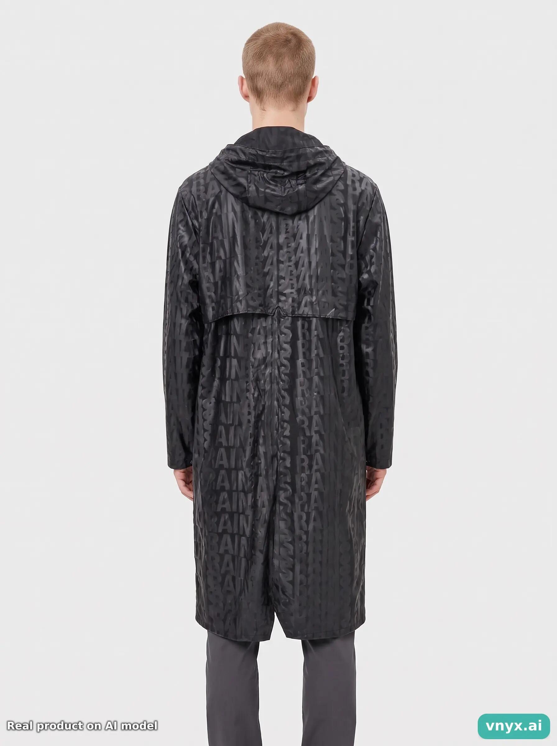 Second Life - Vintage RAINS Black Outdoor Jacket Men M 5/5