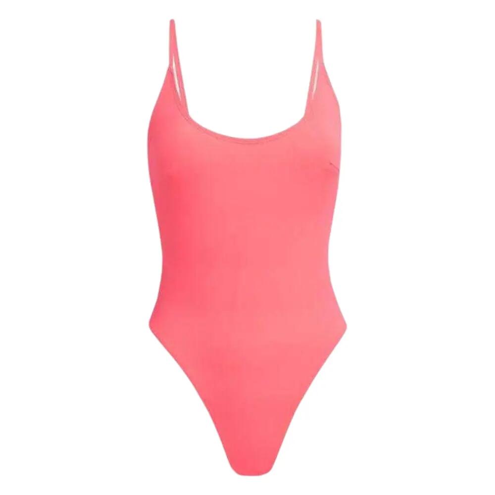 Maillot De Bain 1 Pièce Femme (Rose) 2/3