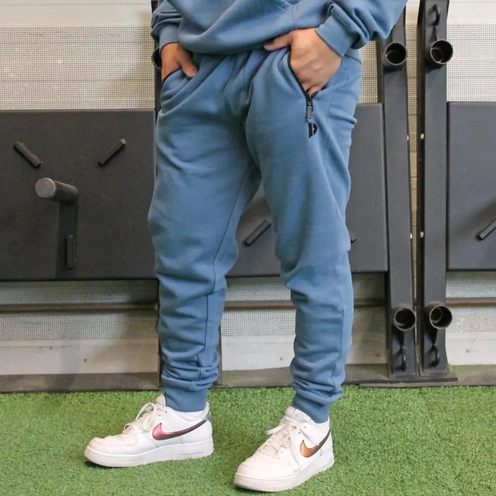 Donnay heren joggingbroek Jack met boord 2/7