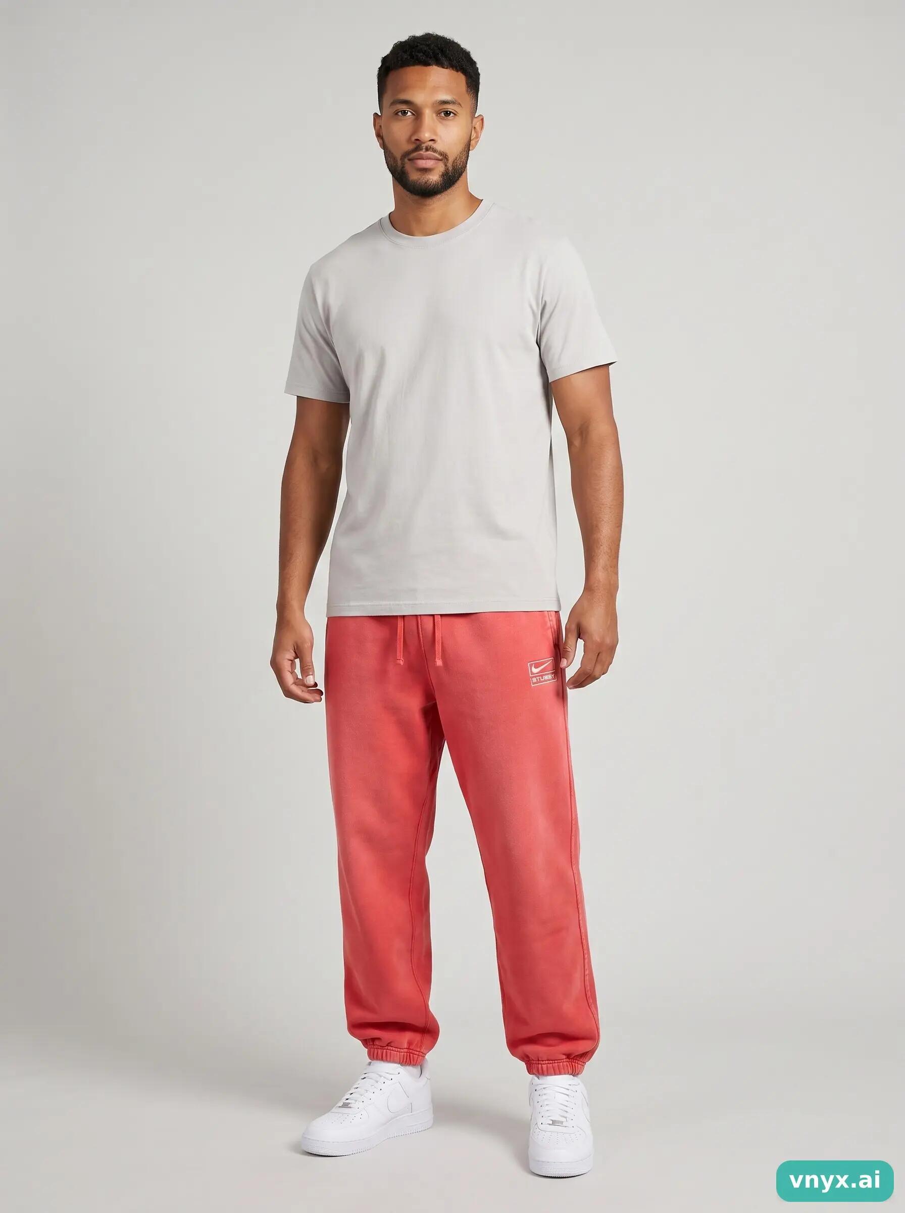 Second Life - Nike Coral Joggers Men 32 3/5