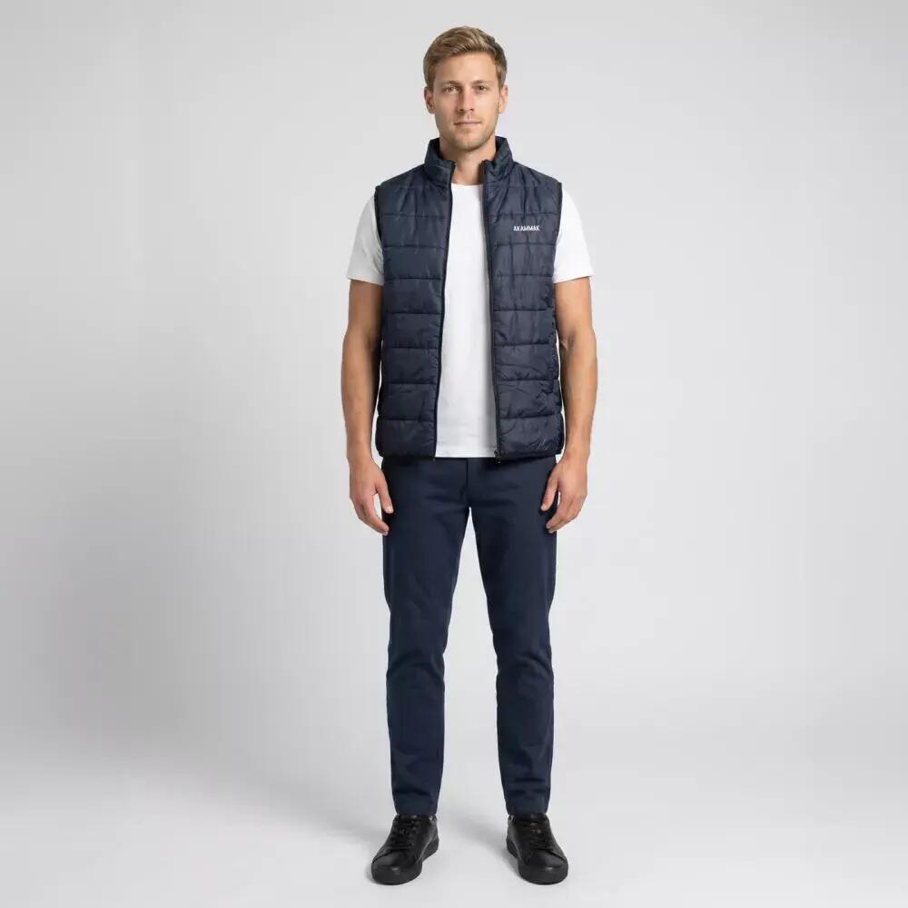 Doudoune de randonnée sans manches homme thermique KEO Bleu marine 3/3