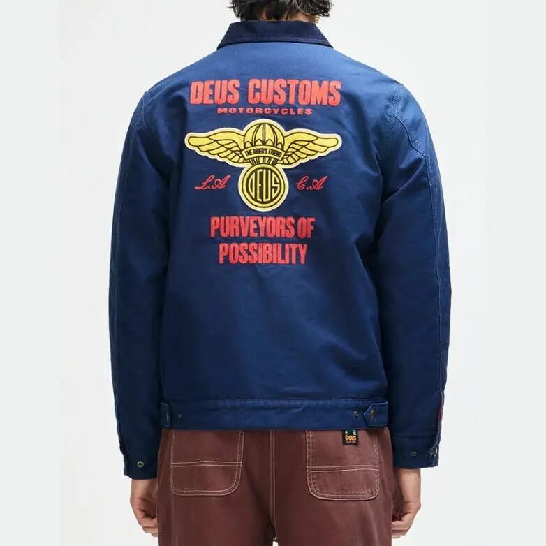 Deus Ex Machina  Giacca Cutaway Navy 8/8