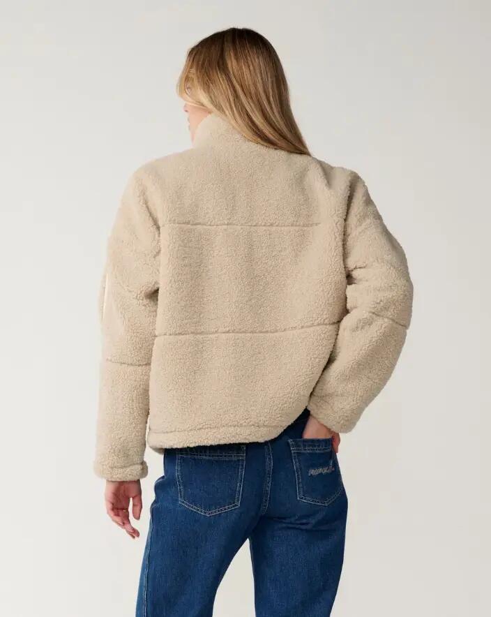 Giacca in pile da donna Rip Curl "CALA NIGHTS SHERPA JACKET" 2/6