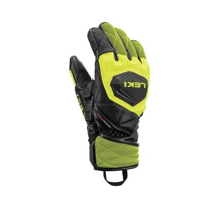 Gants de ski Leki WCR Venom 3D Junior en cuir de chèvre