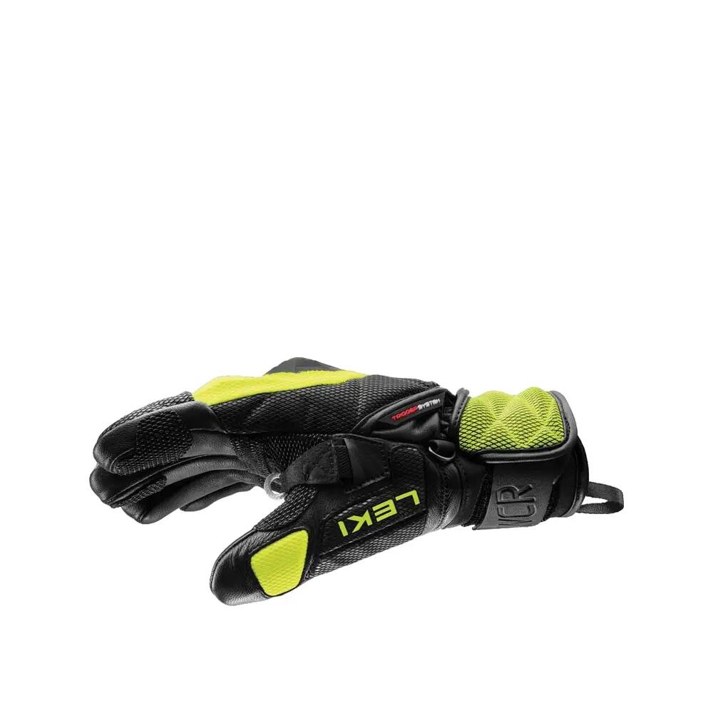 Guantes de esquí Leki WCR Venom 3D Junior en cuero de cabra 3/3