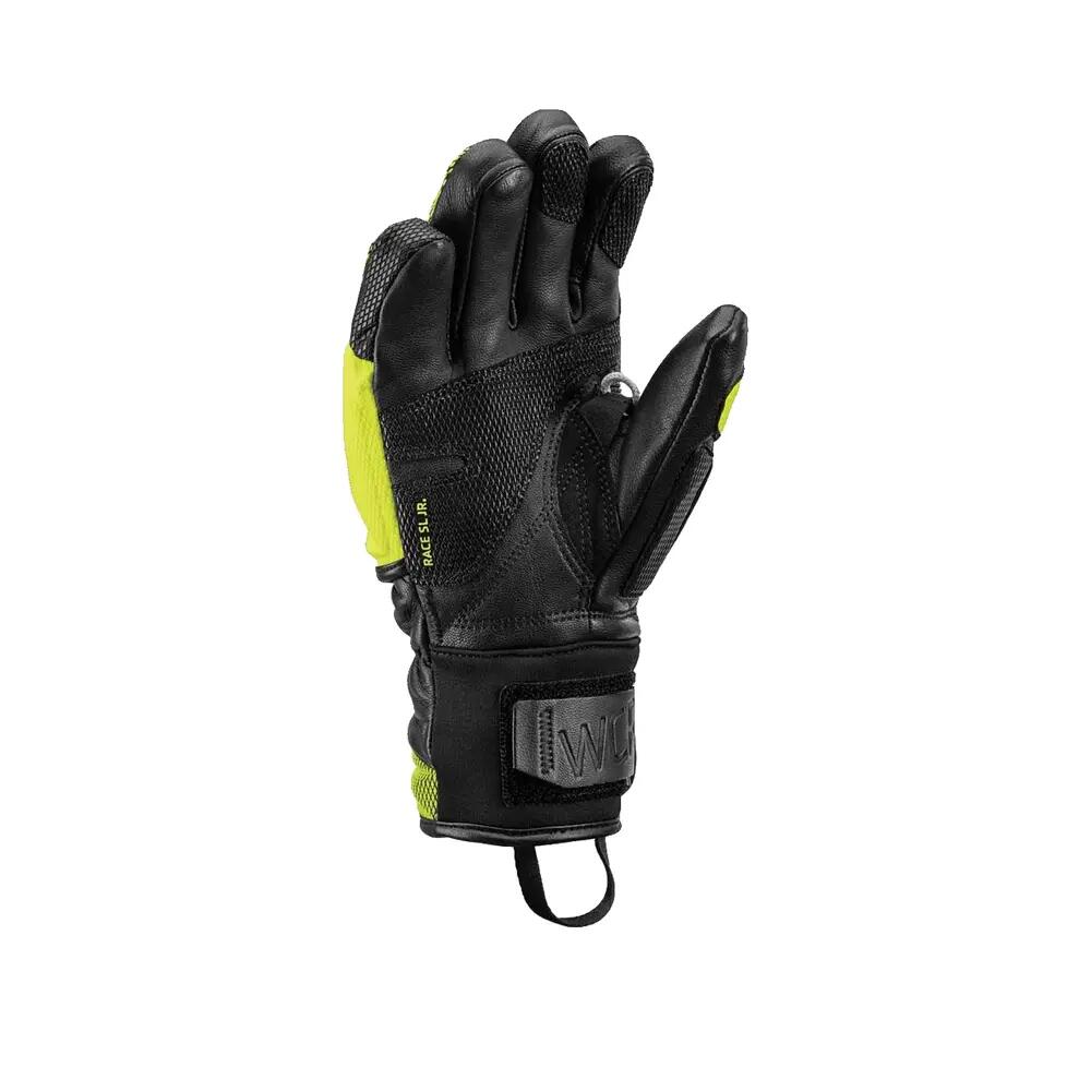 Guantes de esquí Leki WCR Venom 3D Junior en cuero de cabra 2/3