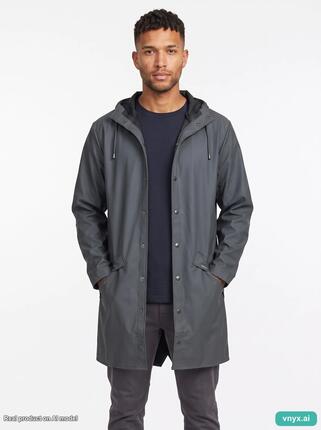 Second Life - RAINS Charcoal Jacket Outdoor Jacket Men S