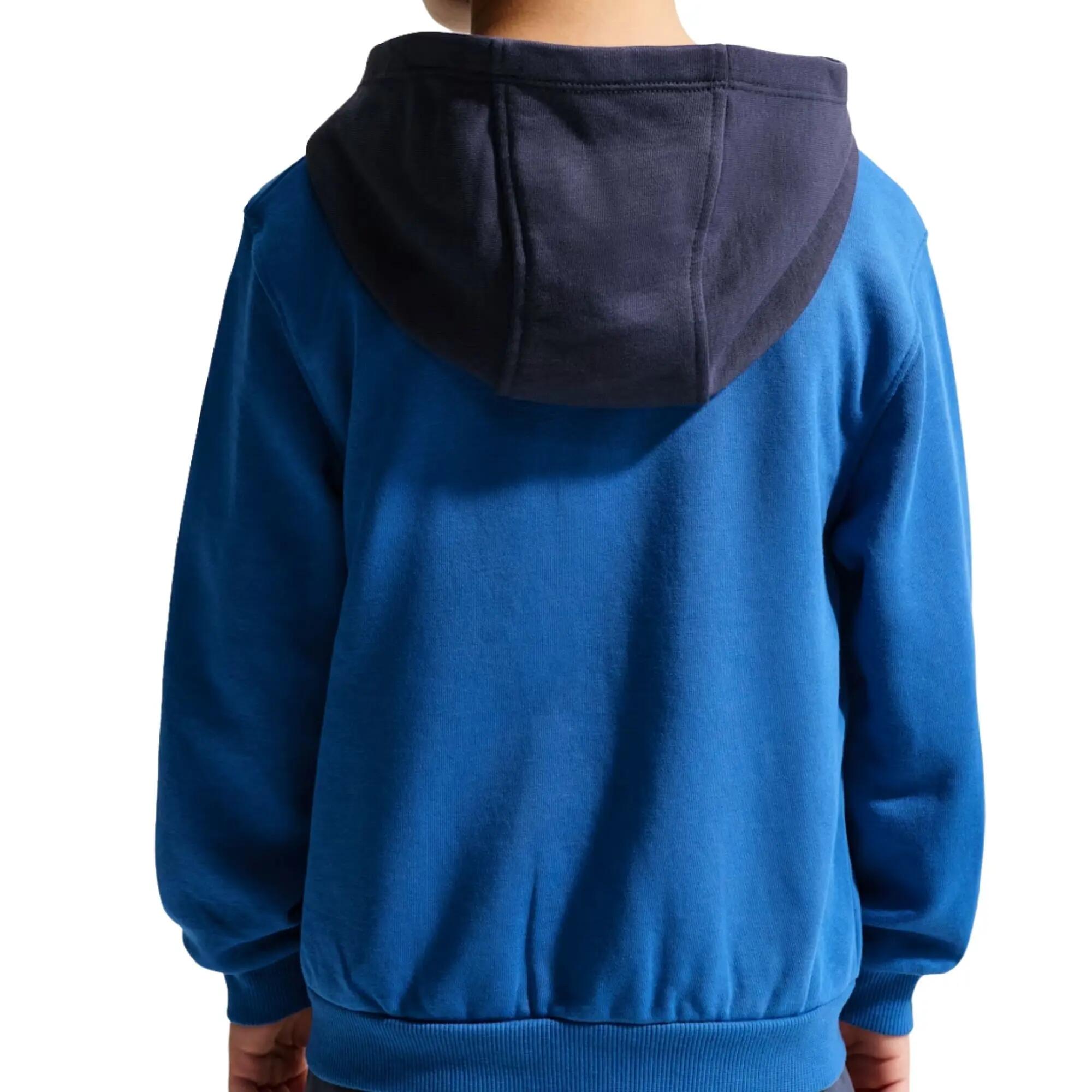 Nike - Ensemble Survêtement Capuche et T-shirt Garçon Lifestyle, Bleu 4/4
