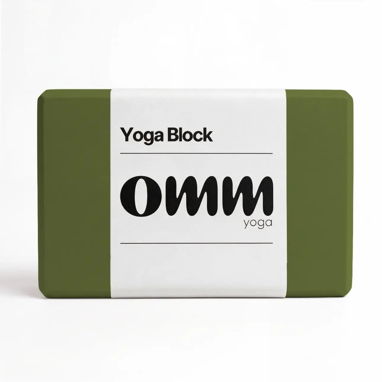 Yogablok in schuimstof OMM YOGA 4/5