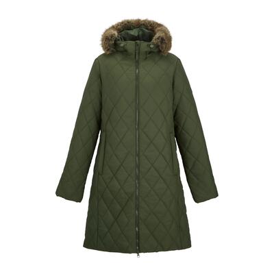 Fionne lang model jas voor dames (marine)