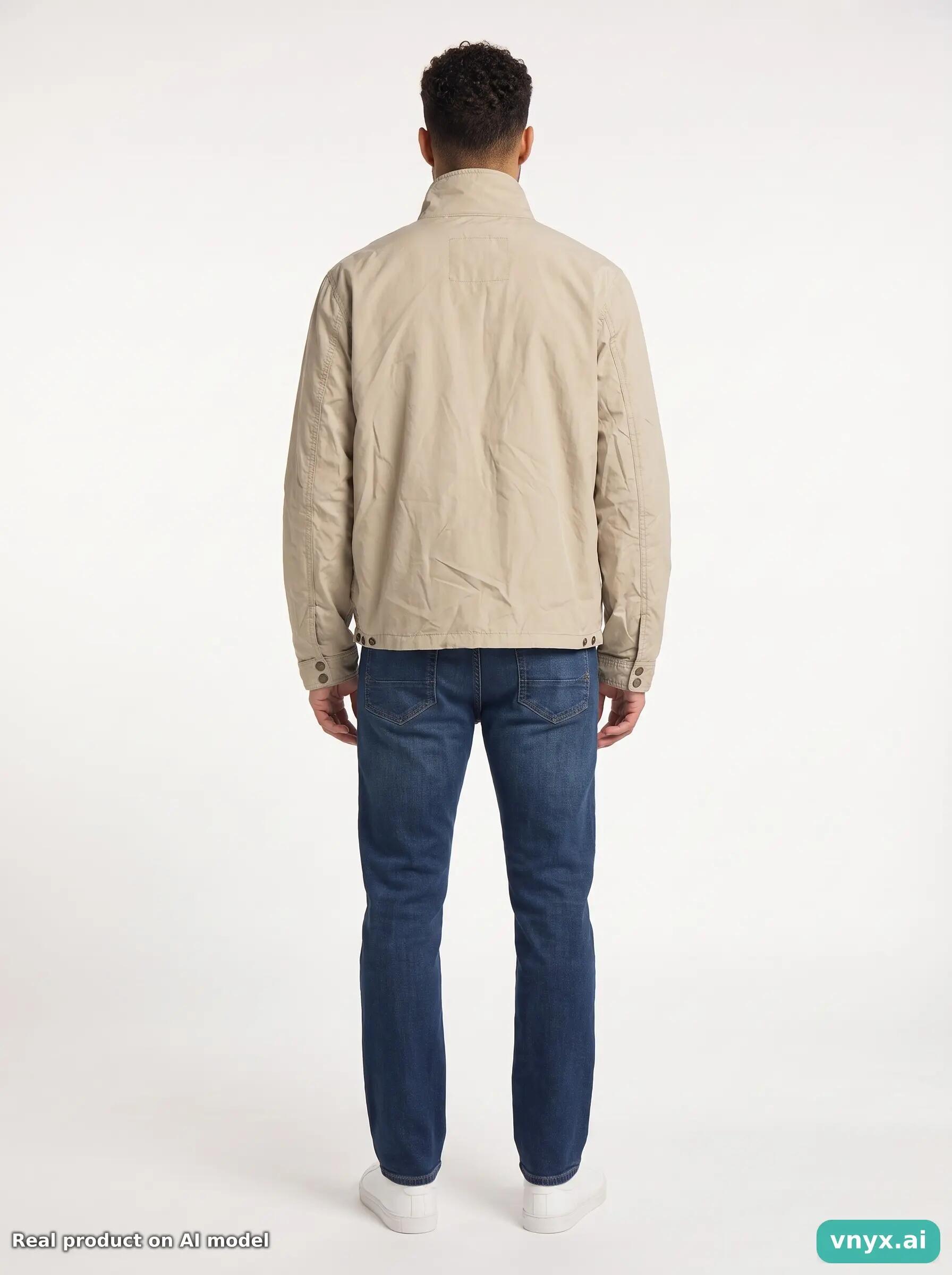 Second Life - Timberland XL/TG Jacket in Beige size W22 Outdoor Jacket 4/5