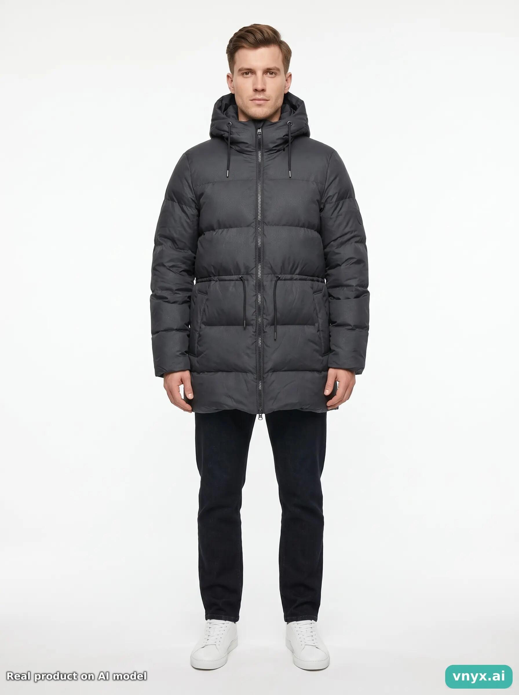 Second Life - Vintage RAINS Black Puffer Jacket Men XS 3/5