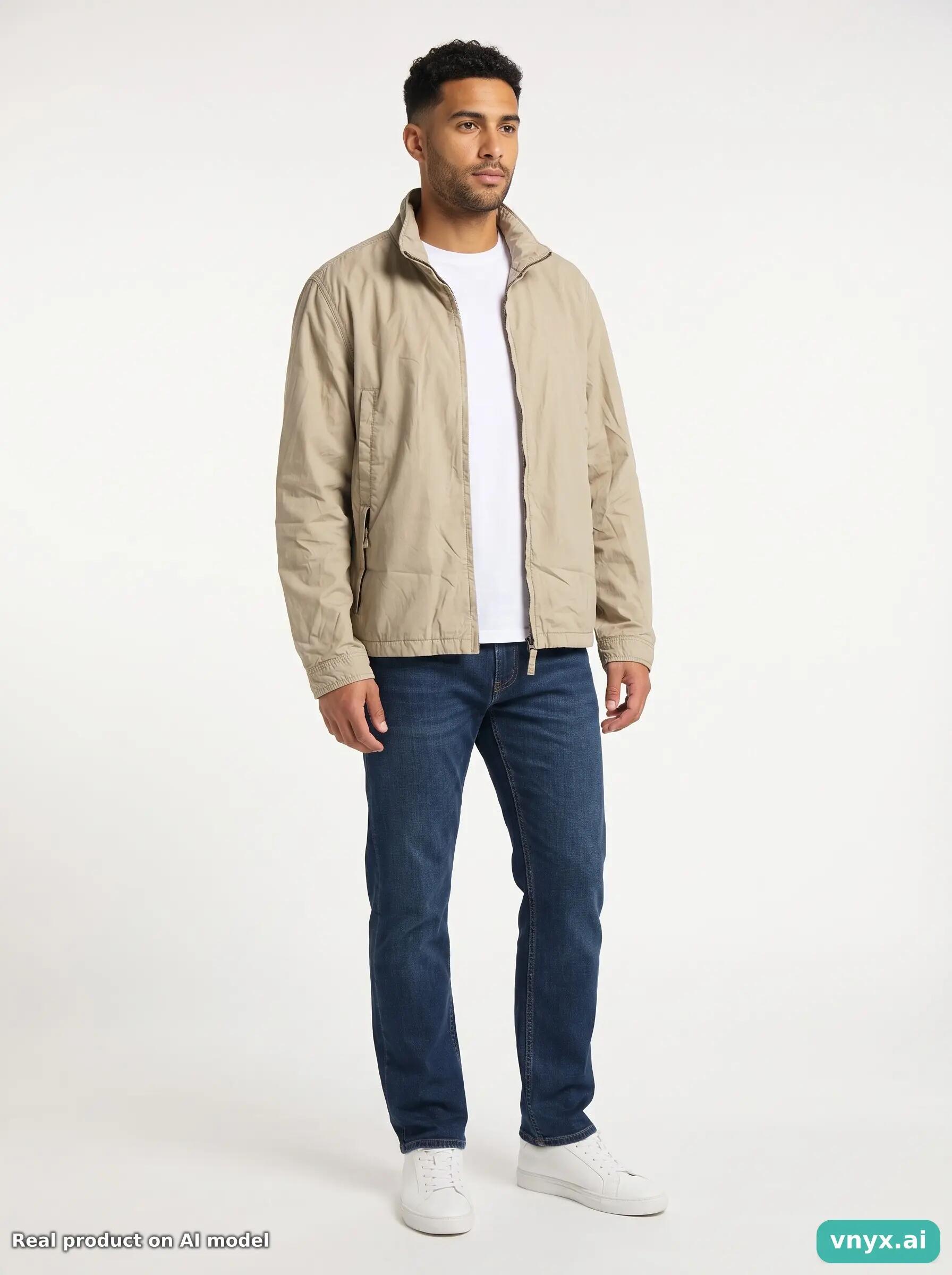 Second Life - Timberland XL/TG Jacket in Beige size W22 Outdoor Jacket 3/5