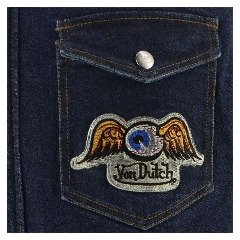 Veste moto en toile Von Dutch Captain 5/6