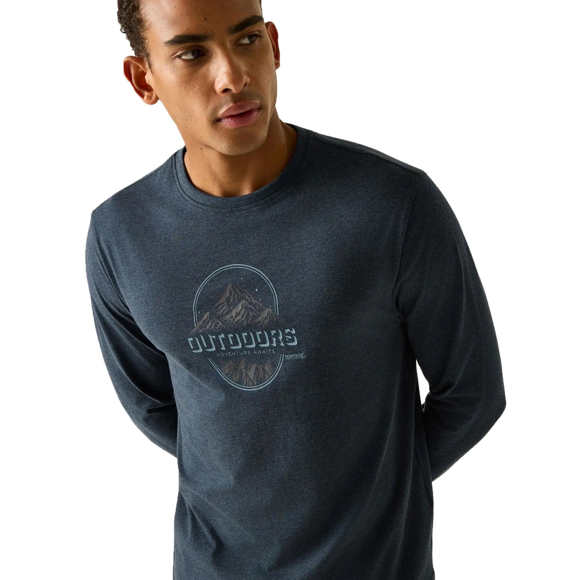 T-shirt Męski Z Długim Rękawem Maylow Outdoors 7/7