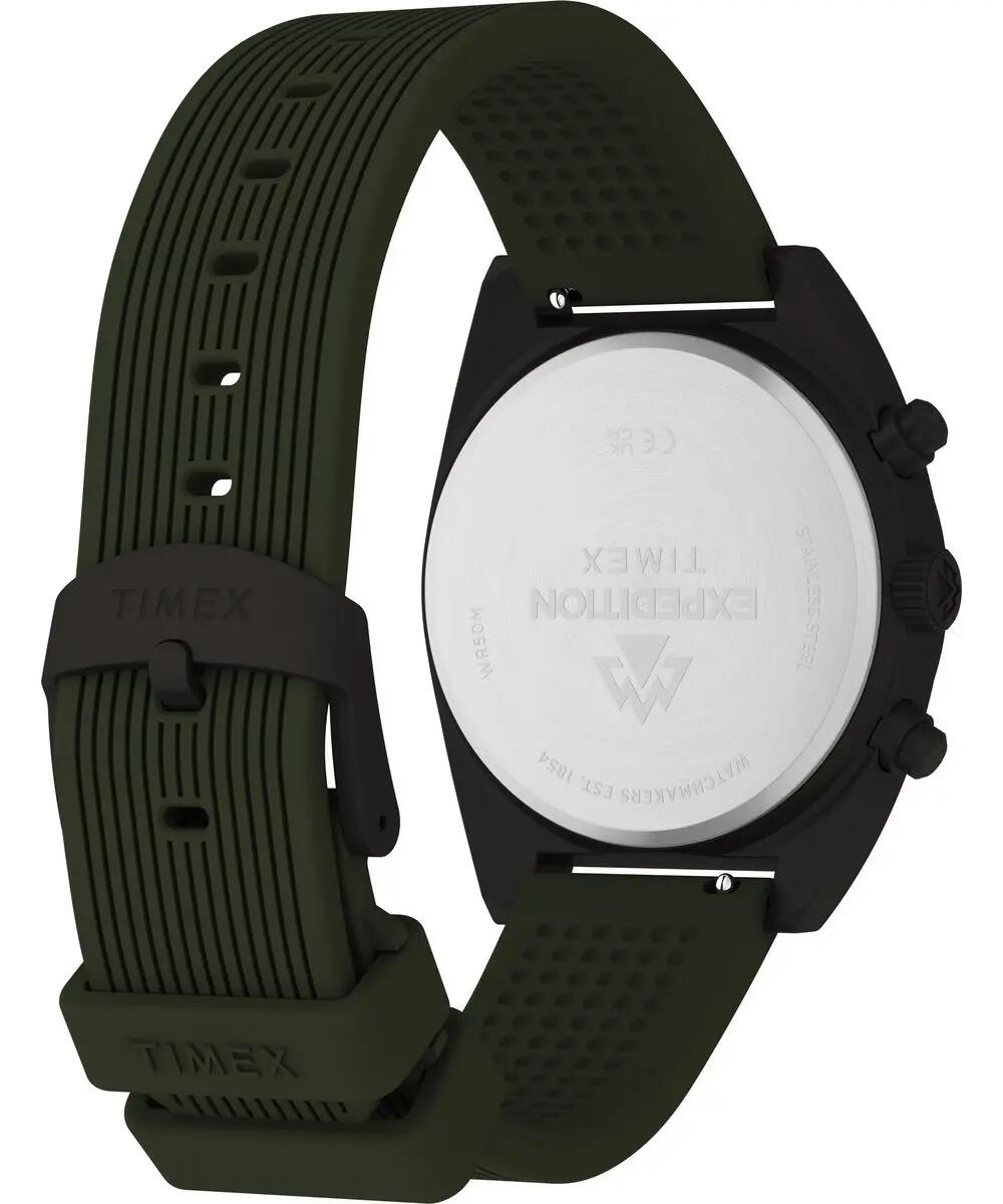 Timex Chronographe Montre Vert/Vert TW2Y61100 4/6