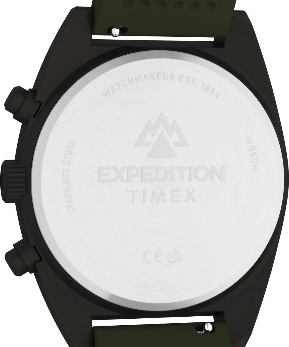 Timex Chronographe Montre Vert/Vert TW2Y61100 3/6