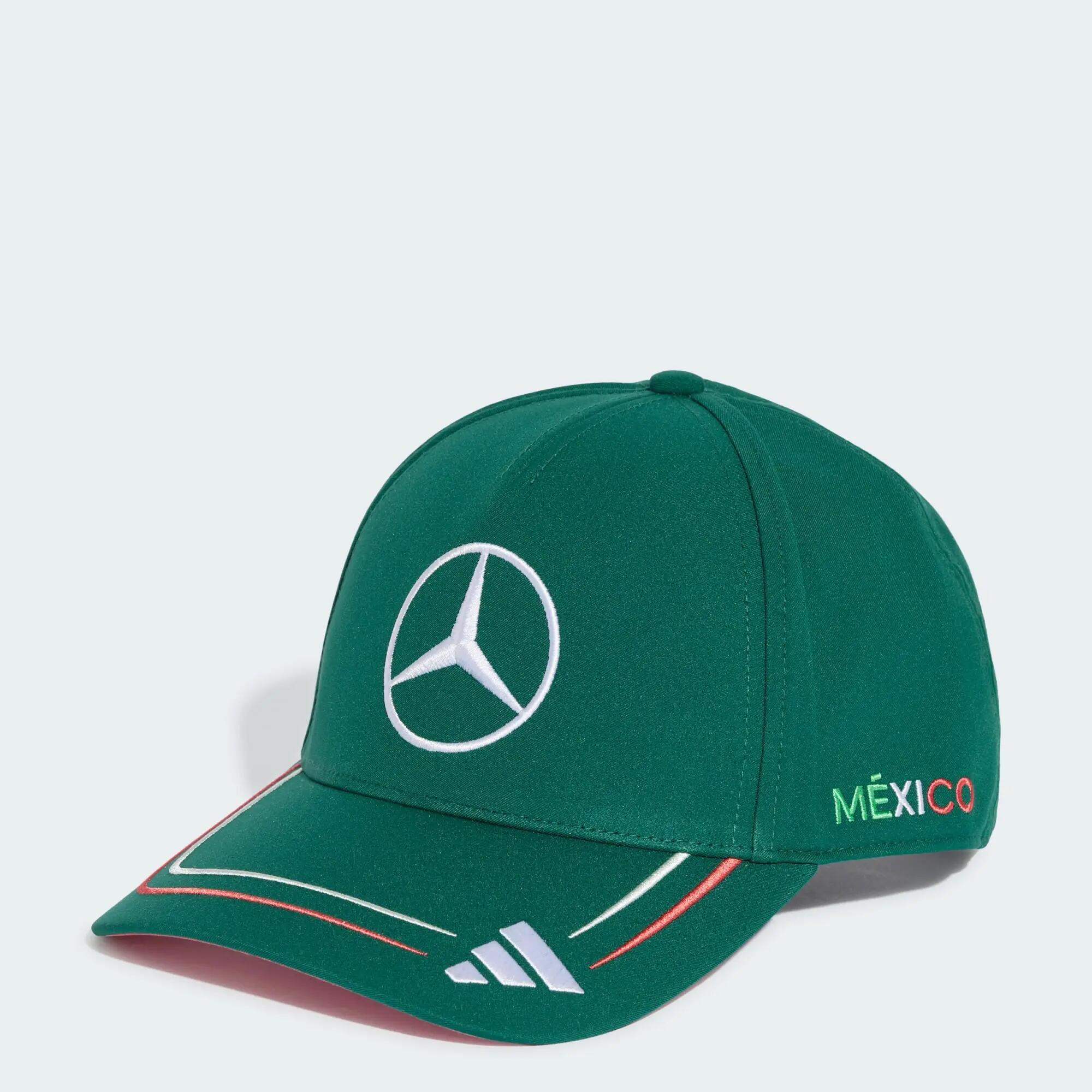 BONÉ DE PILOTO CIDADE DO MÉXICO DA MERCEDES-AMG PETRONAS FORMULA 1 TEAM 5/5