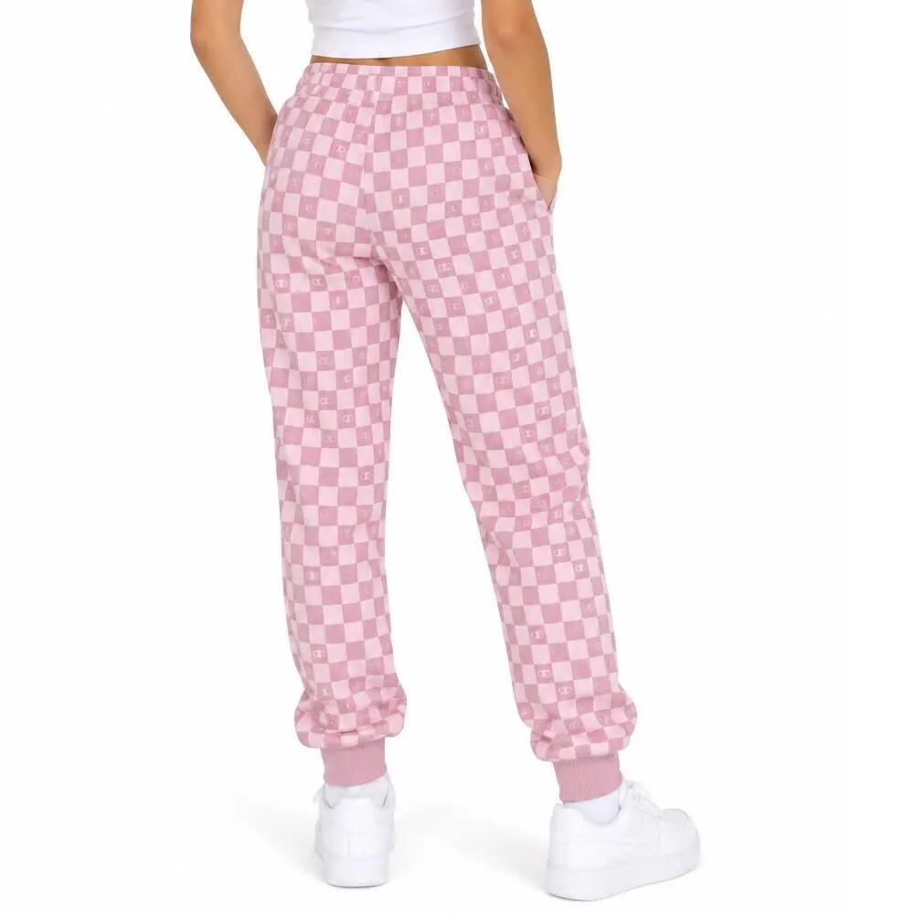 Jogging à damier Rose Fille Champion Fleece 3/3