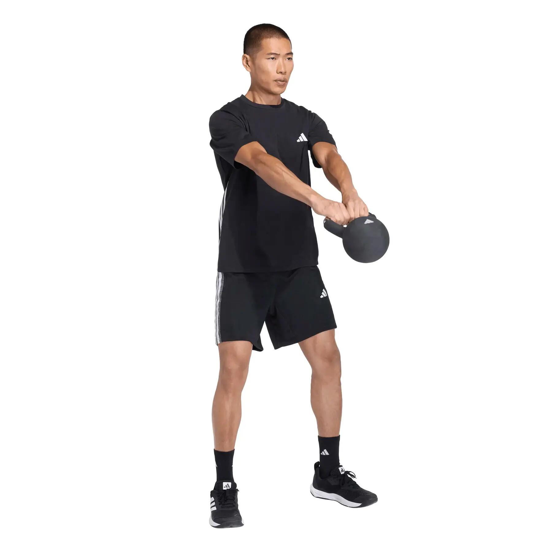 Korte adidas Workout Essentials All-Set 3-Stripes Knit Korte 4/6