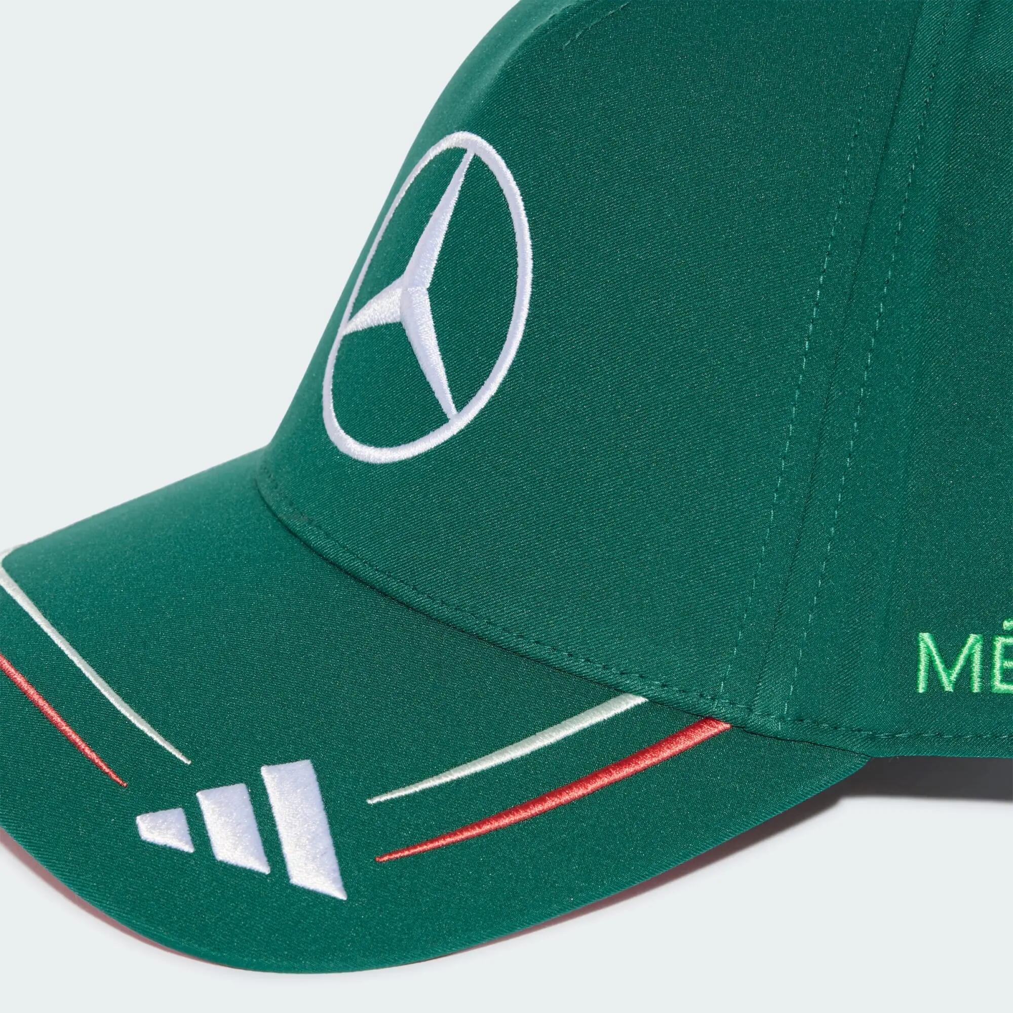 BONÉ DE PILOTO CIDADE DO MÉXICO DA MERCEDES-AMG PETRONAS FORMULA 1 TEAM 3/5