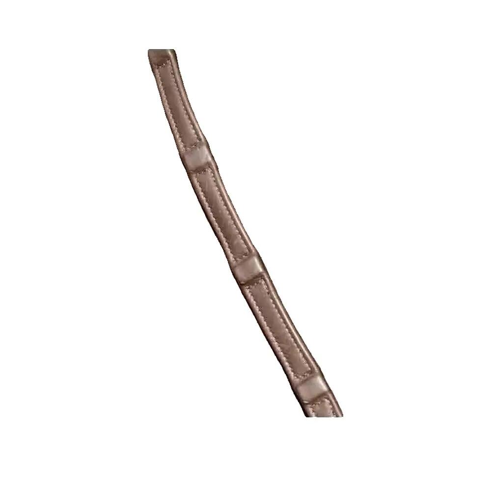 Rênes Dyon en cuir suave 8 paradas integradas 2/3