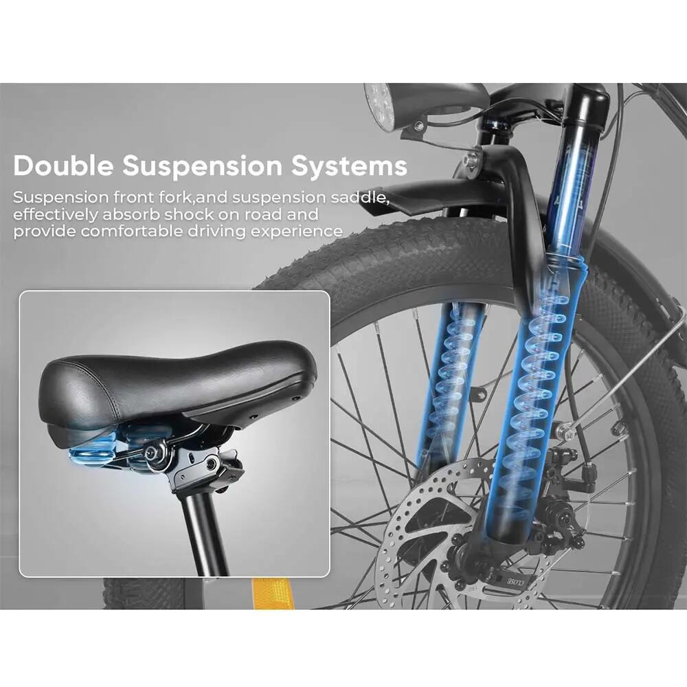 Volwassen opvouwbare elektrische fiets CY20: 20" band | 36V 12Ah accu 4/8