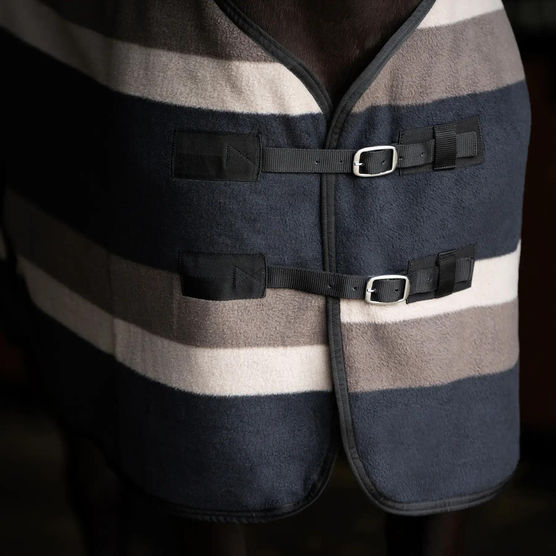 Derka osuszajca polarowa dla koni Imperial Riding Stripe 3/5