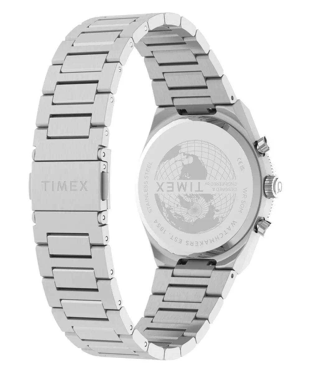 Timex Chronographe Montre Argent/Noir TW2Y93200 3/6