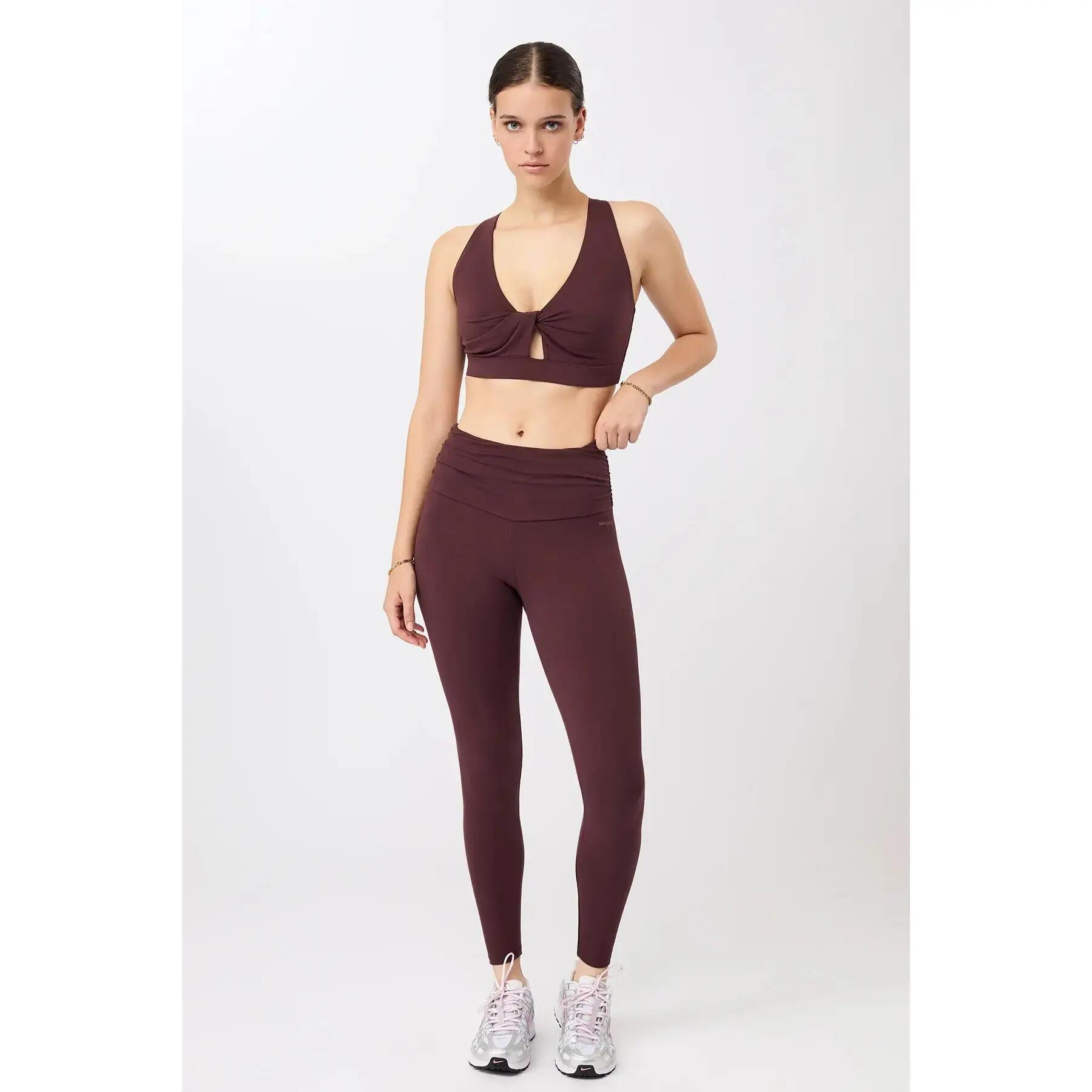Leggings voor dames Mandala Pilates 4/5
