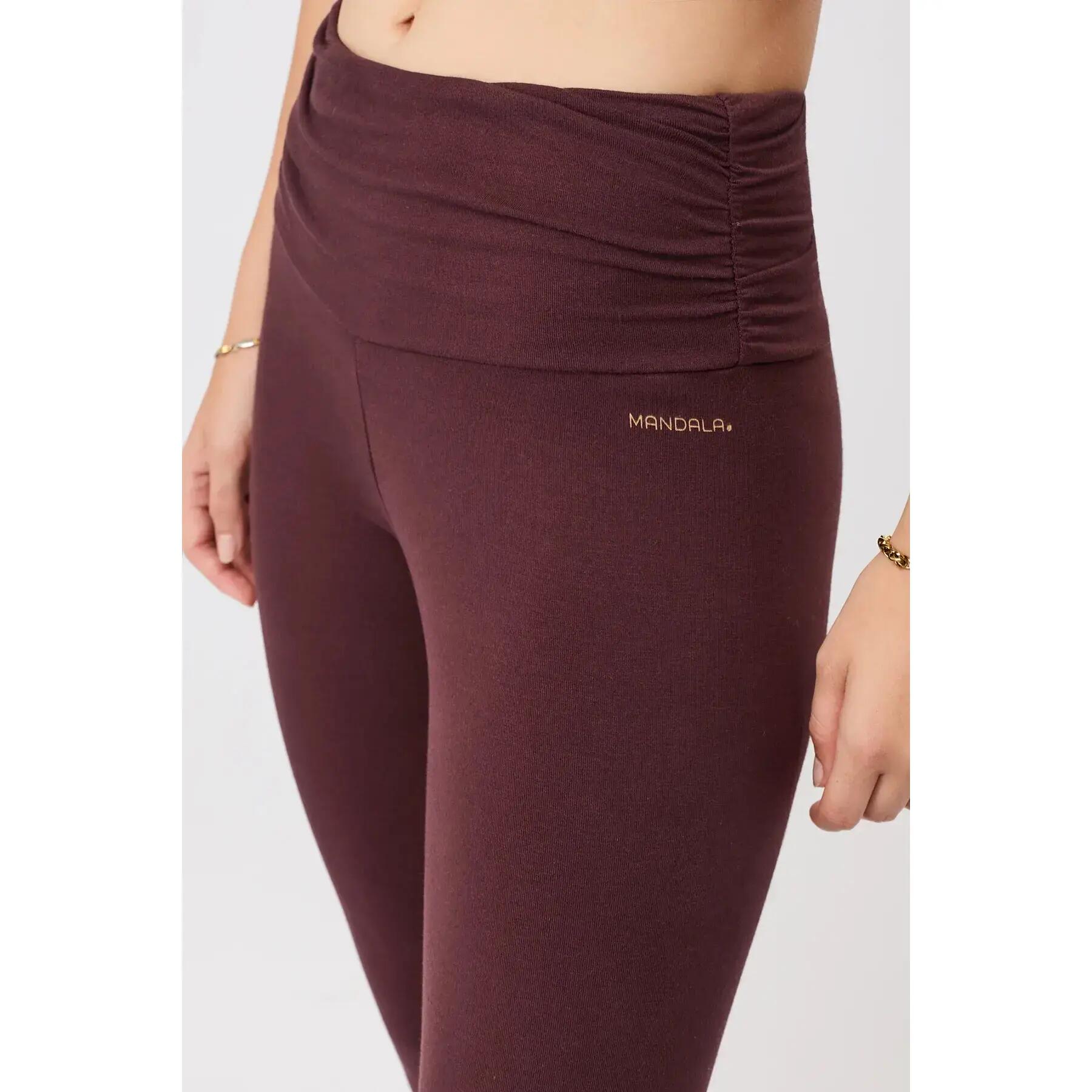 Leggings voor dames Mandala Pilates 3/5