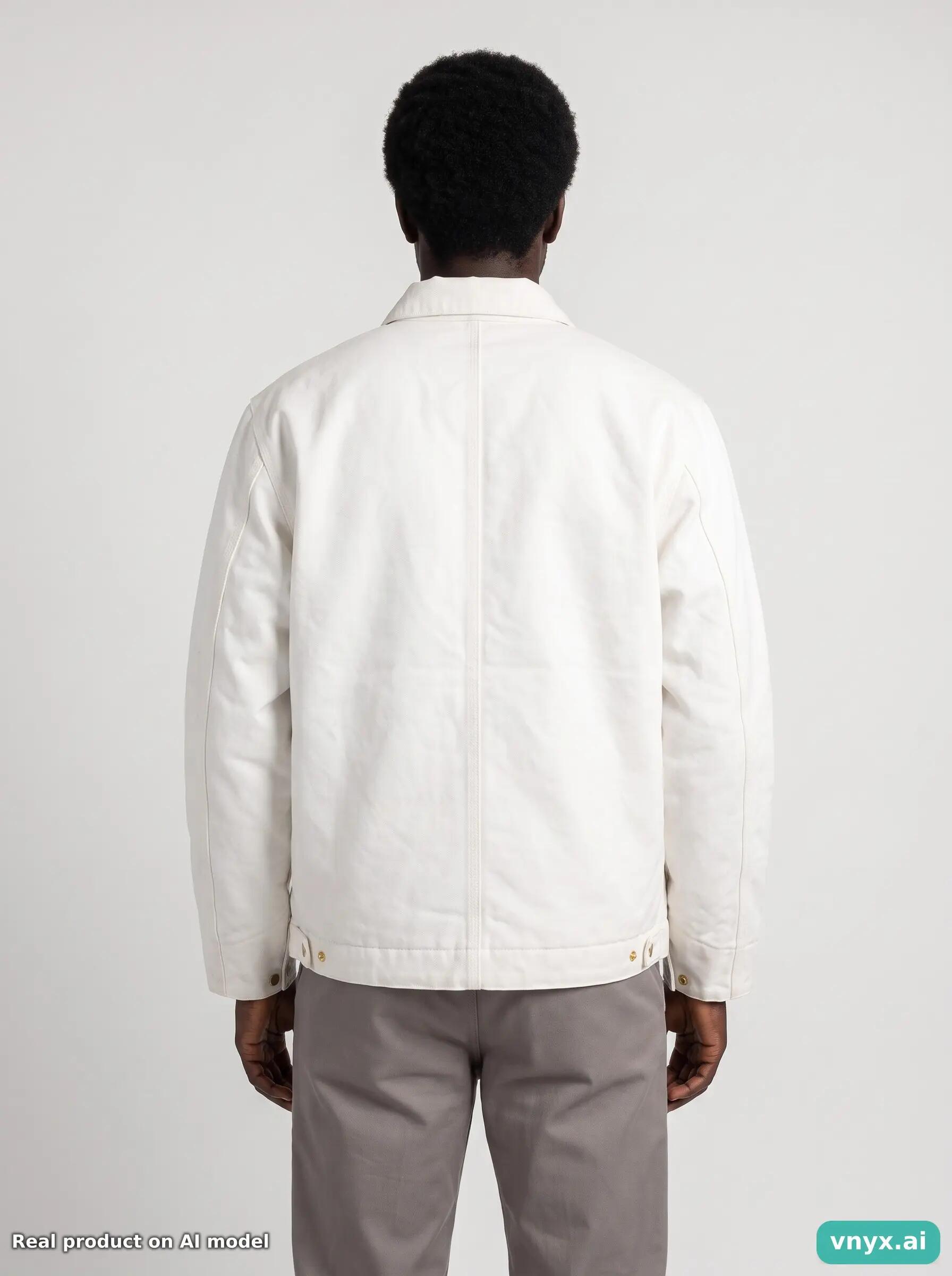 Second Life - Vintage Carhartt Off-White Outdoor Jacket Men XL 2/5