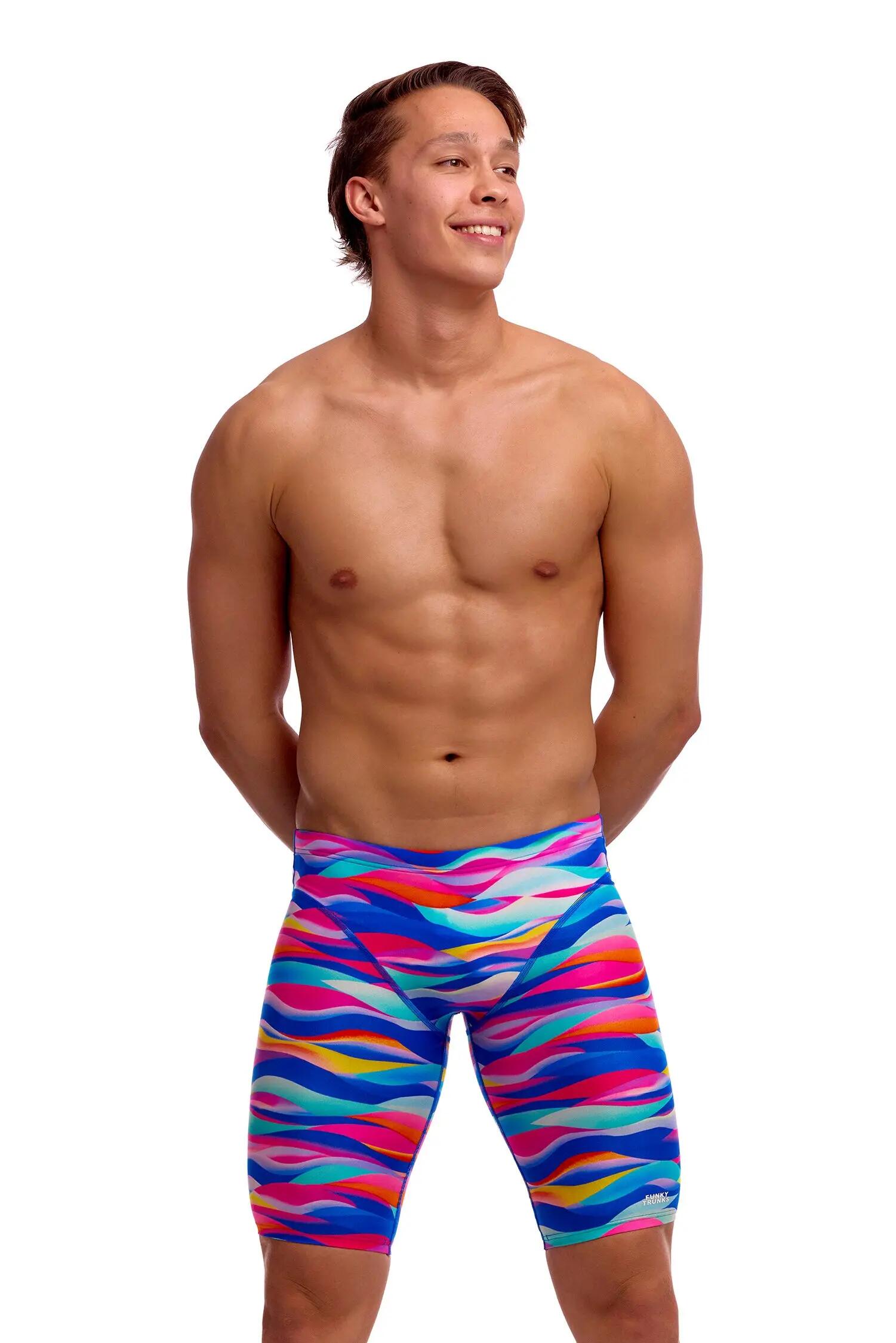 Jammer Funky Trunks Fast Training Bleu roi Vague 4/5