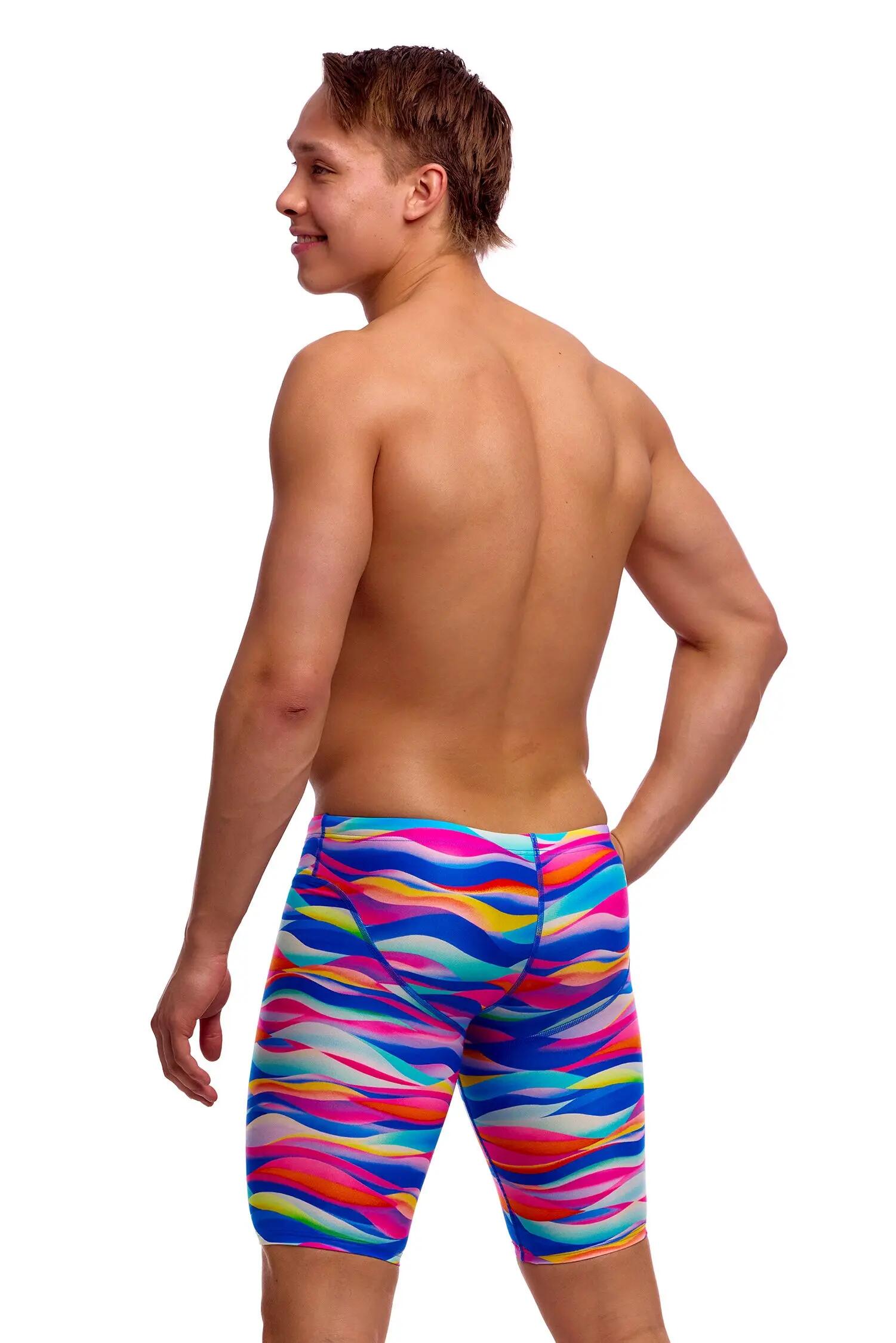 Jammer Funky Trunks Fast Training Bleu roi Vague 3/5