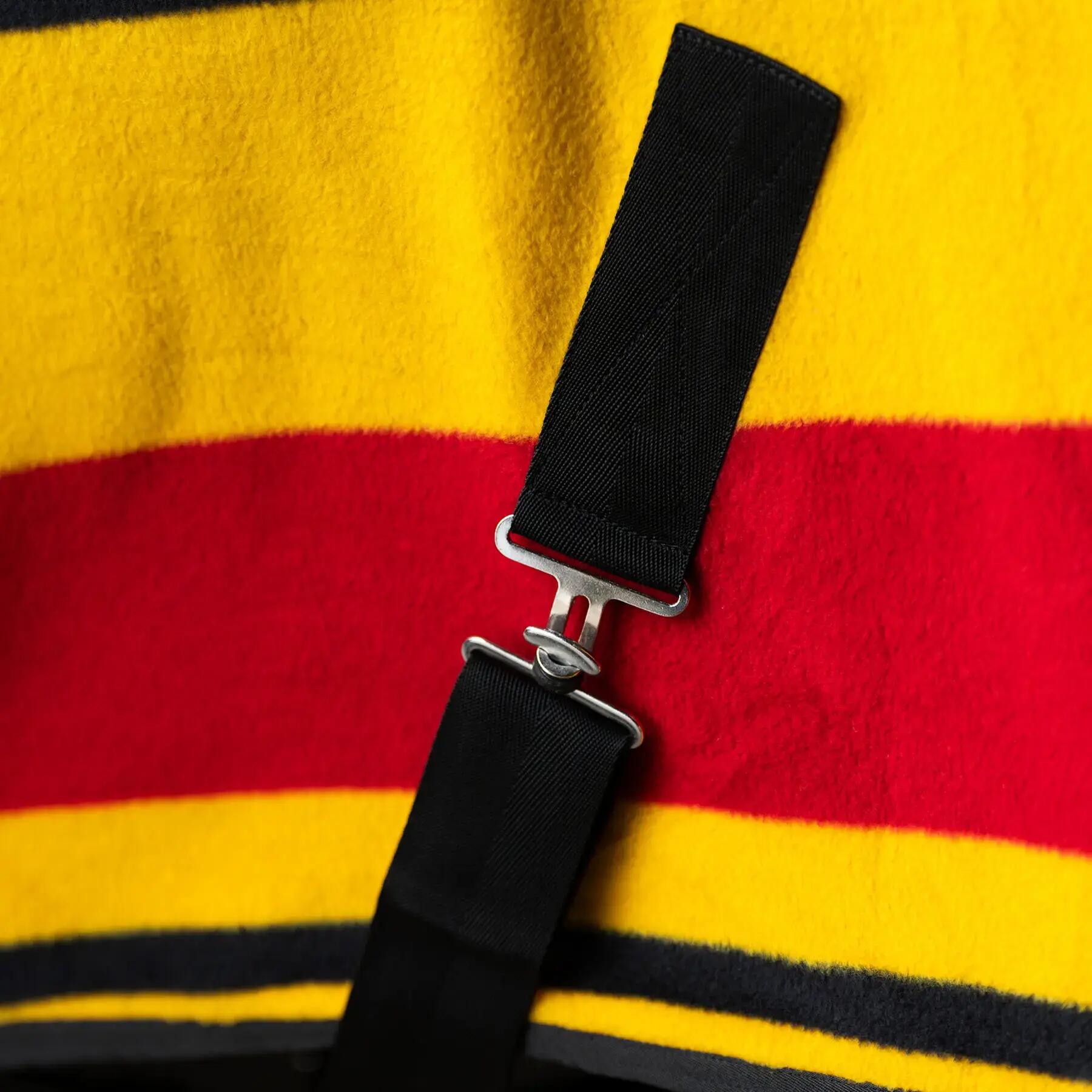 Derka osuszajca polarowa dla koni Imperial Riding Stripe 3/5