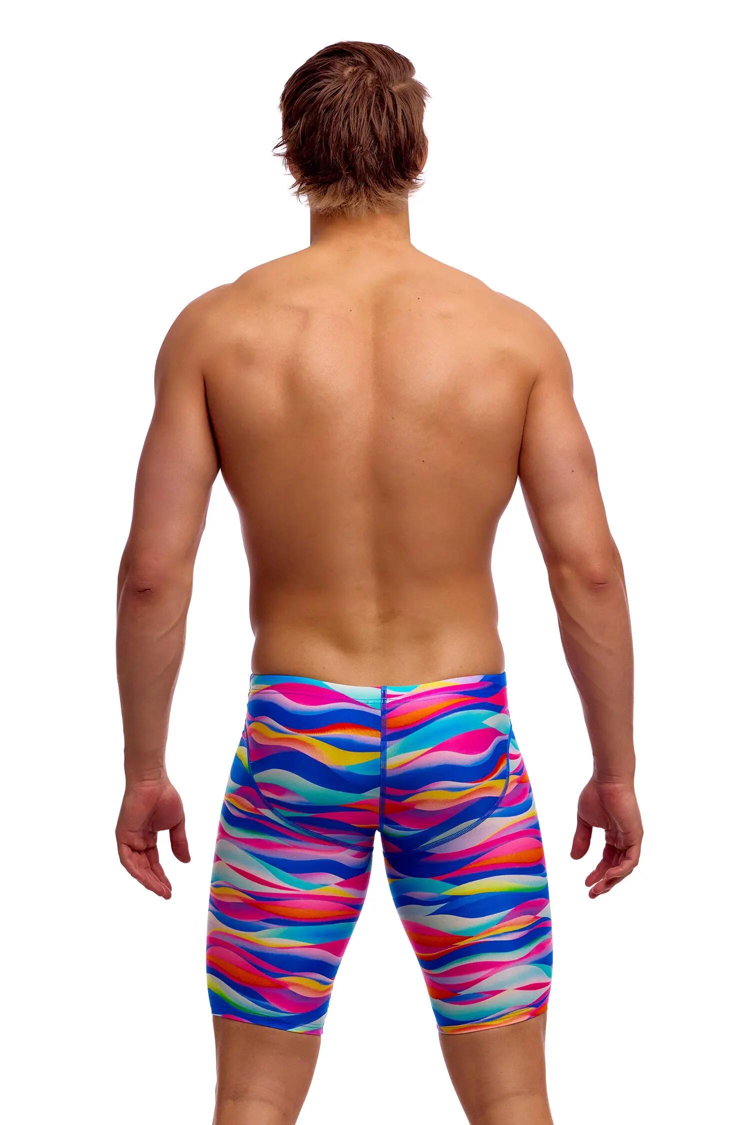 Jammer Funky Trunks Fast Training Bleu roi Vague 2/5