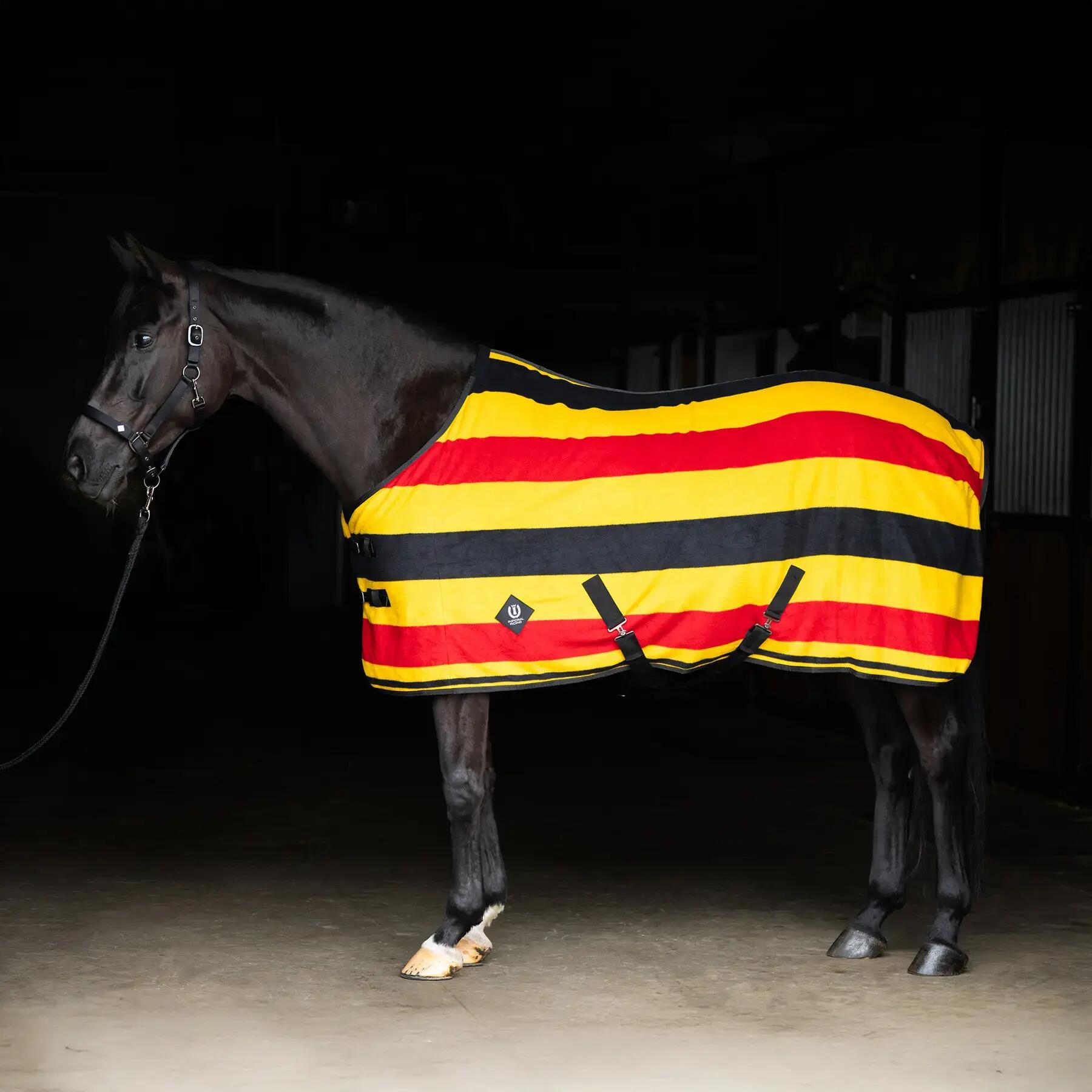 Derka osuszajca polarowa dla koni Imperial Riding Stripe 2/5