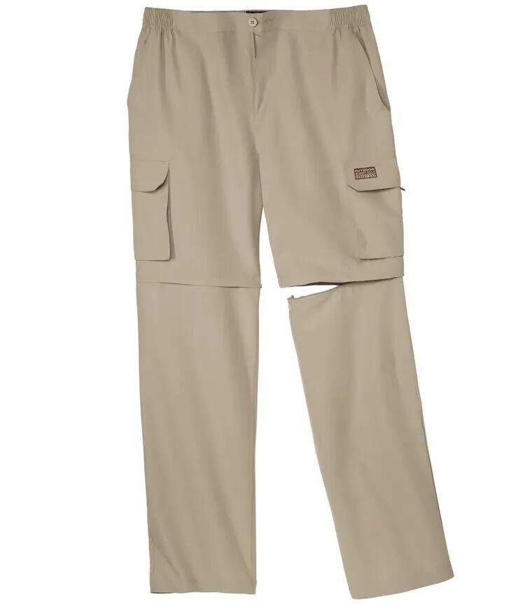 2-in-1-Hose aus Microfaser mit abzippbaren Beinen 2/8